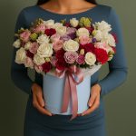 Розы бордовые