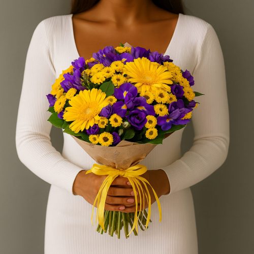 Букет «Солнечный ирис»